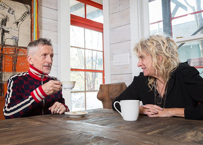 Listening In: Gail Chovan and Simon Doonan Listening In: Gail Chovan and Simon Doonan