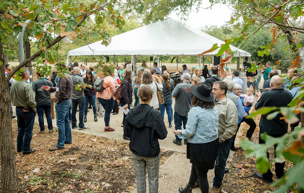 Pease Park Kingsbury Commons Groundbreaking