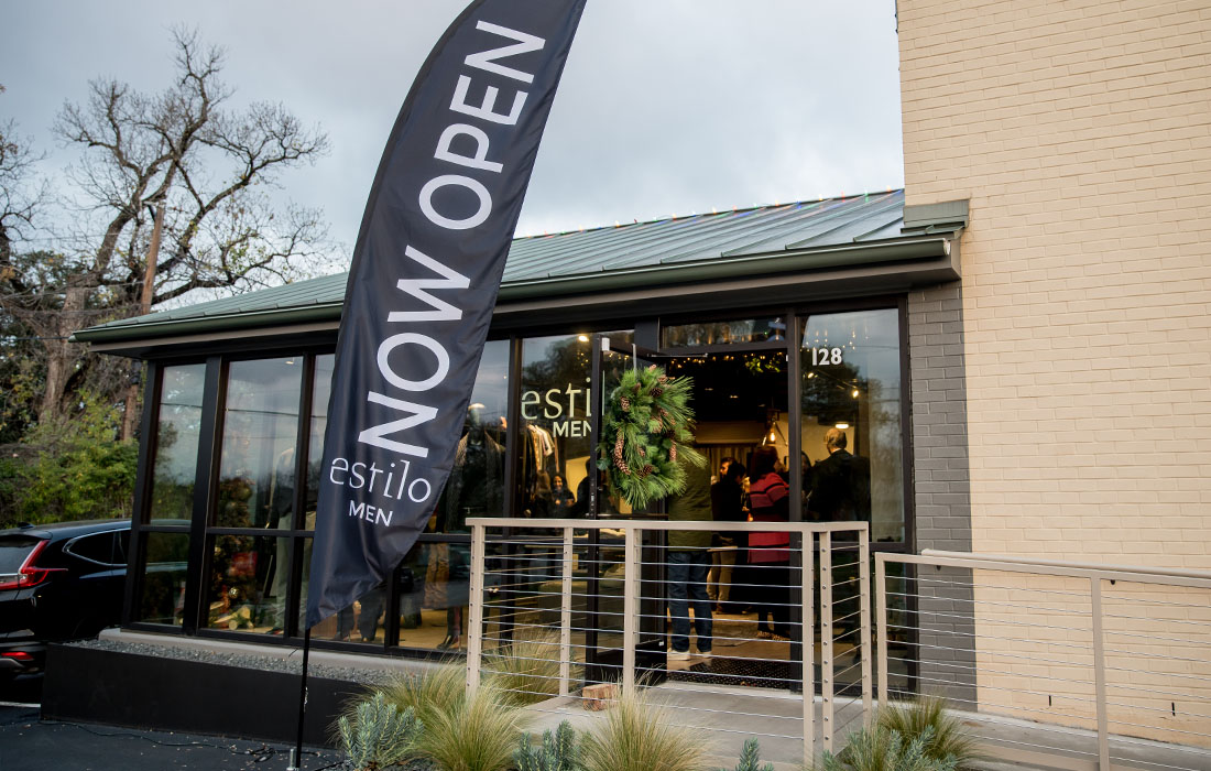 Austin Social Hour Estilo Men’s Boutique Launch Party Tribeza