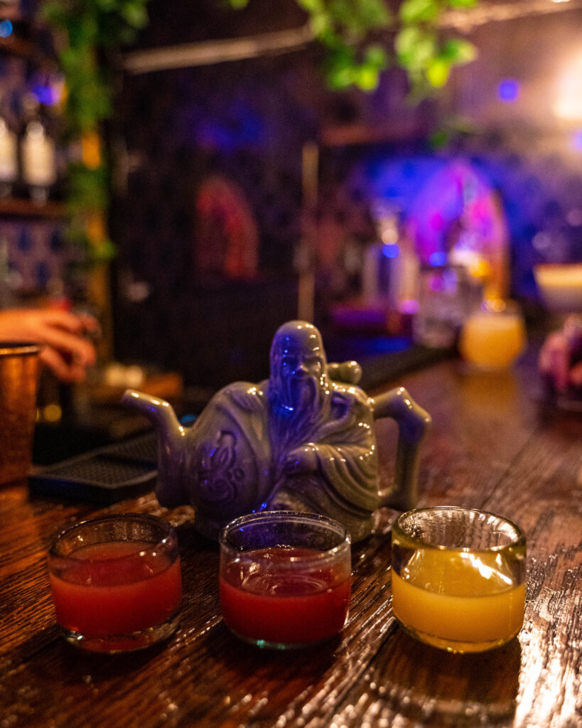 Cocktails at Visitant Social Club