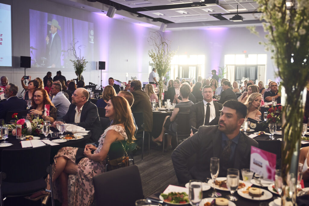 Abbey Lights Up COTA