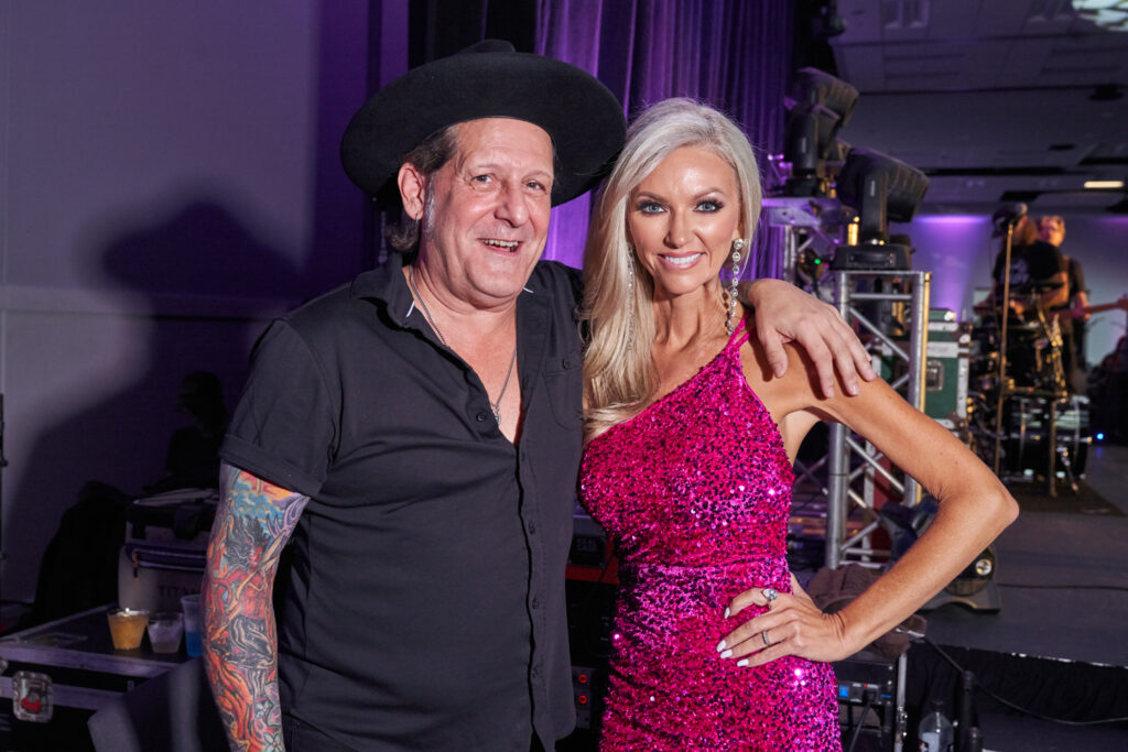 Abbey Lights Up COTA