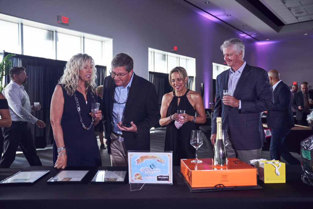 Abbey Lights Up COTA