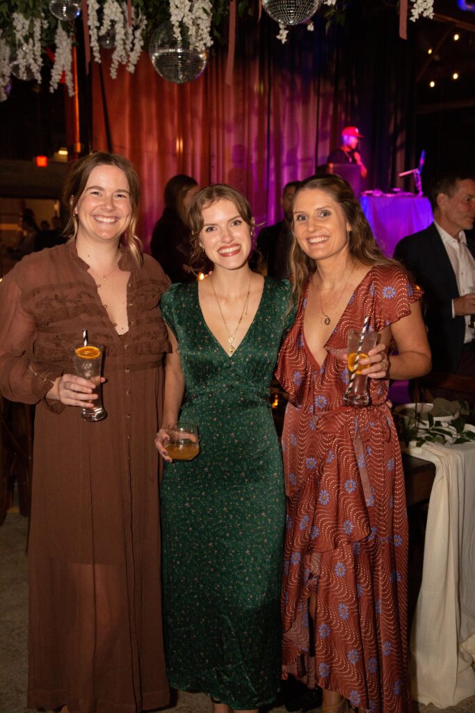 (Left to right) Cici Tucker, Erica Curtis and Heidi Houdek.