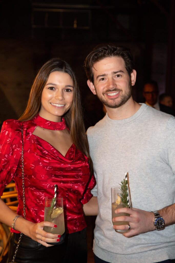 (Left to right) Jenn Morriss and Kaleb Dubin