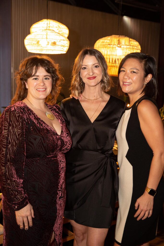 (Left to right) Michael Brown, Jamie Williams and Gigi Yung.