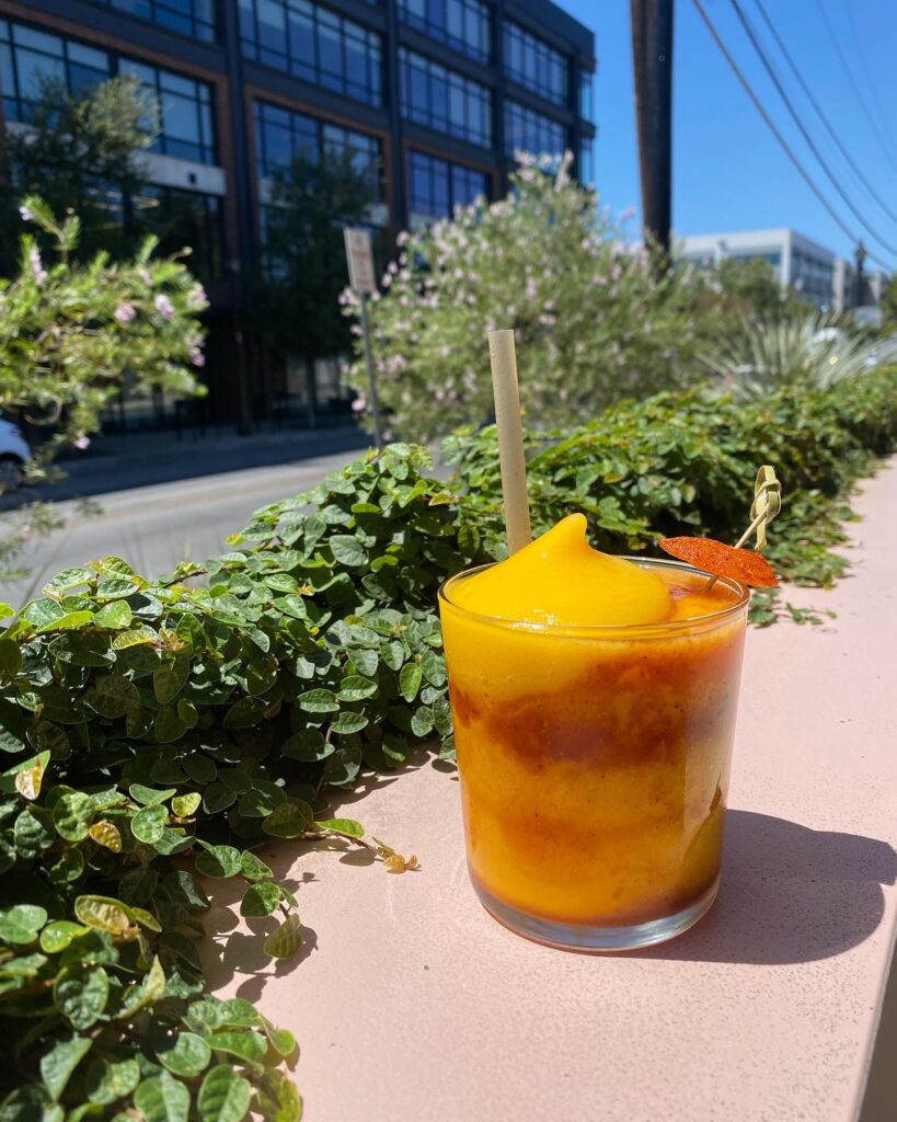 Suerte's mangonada. (Photo courtesy of Suerte)