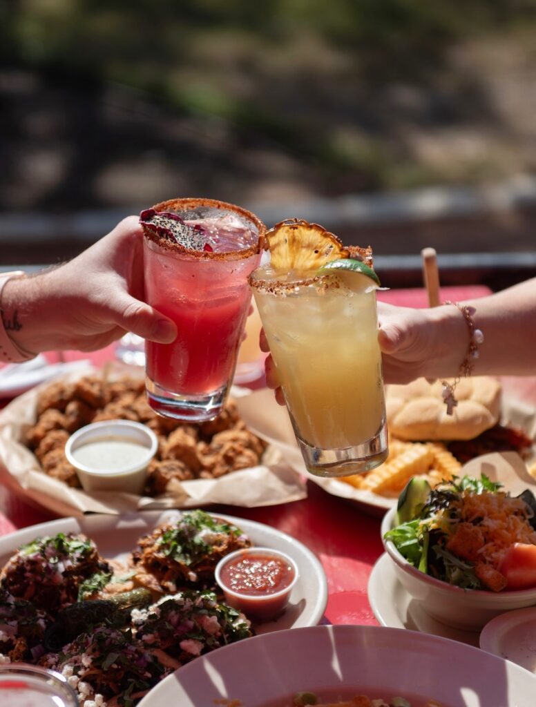 Doc's Backyard Grill margaritas. (Photo courtesy of Doc's Backyard Grill)