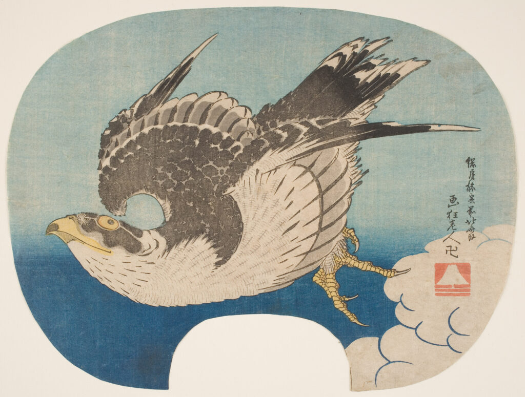 Hokusai-A-Hawk-in-Flight