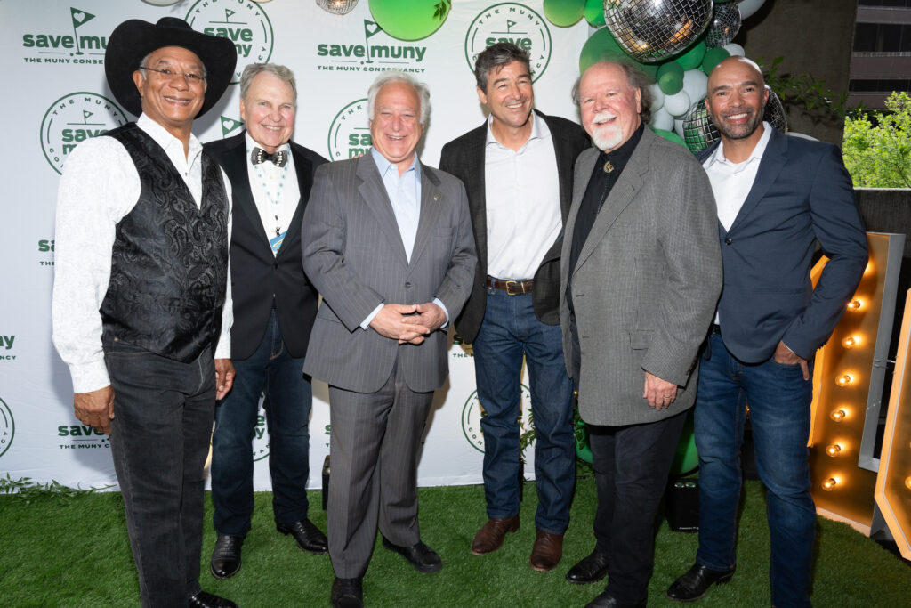 Carl Richie, Scotty Sayers, Mayor Kirk Watson, Kyle Chandler, Ed Clements, Volma Overton III