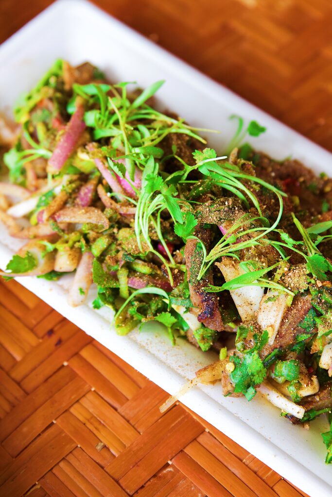 Lao'd Bar's waterfall ribeyes in Austin, Texas