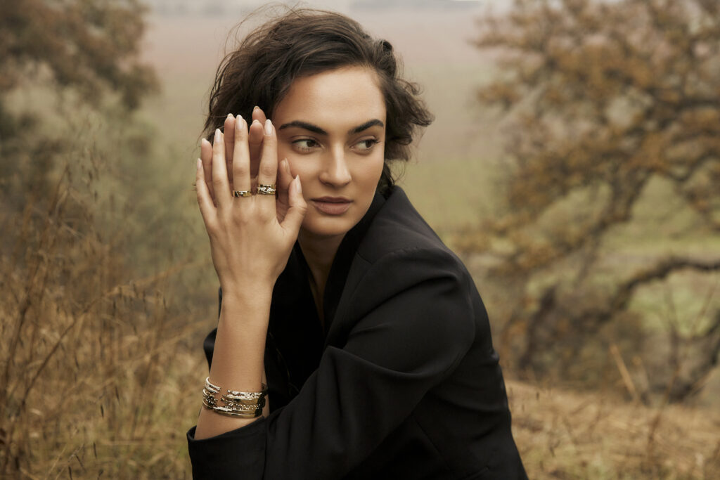 Savannah Friedkin Fine Jewelry Collection Model Campaign