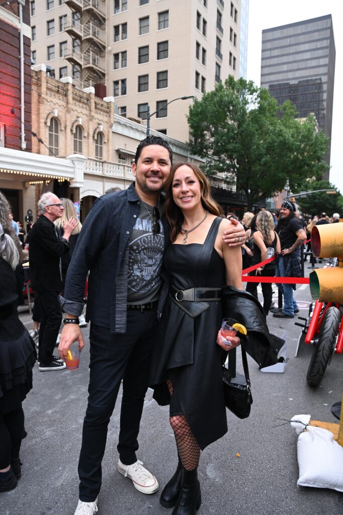 Steven and Janel Gonzalez at the Paramount Theatre Gala Austin 2024 (photo by Kevin Garner)