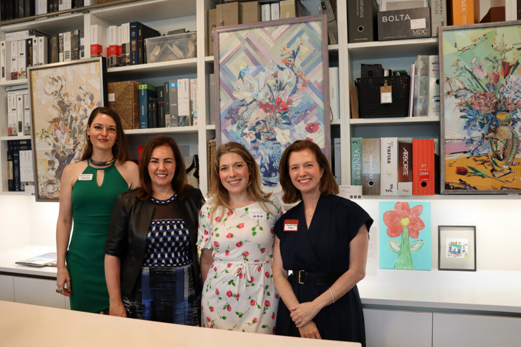 Brooke Axtell, Director of Development | Strategic Partnerships, SAFE, Laura Britt, President + Managing Principal, Britt Design Group, Dani Fletcher, Sr. Director of Marketing and Communications, SAFE, and Angela Glode, Chief Development Officer, SAFE