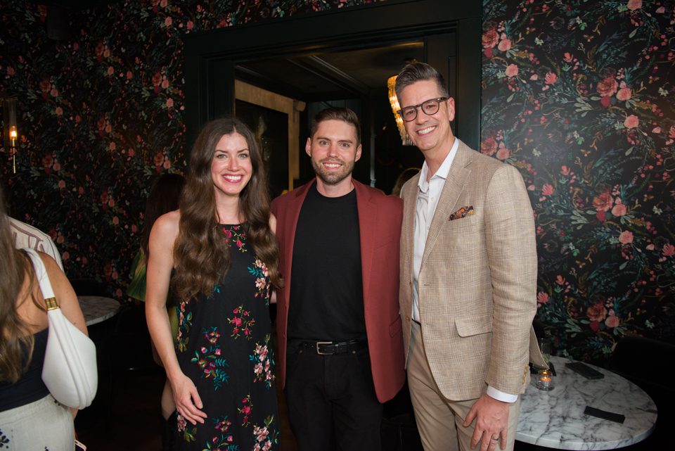 Anne Nicholson, Davis Covin & Trevor Scott (photo by John Pesina)