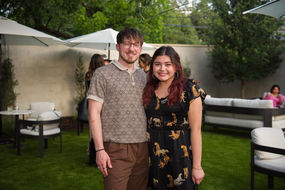 Eric Brouse and Sabrina Macias