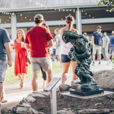 June's edition of UMLAUF After Dark at the sculpture garden