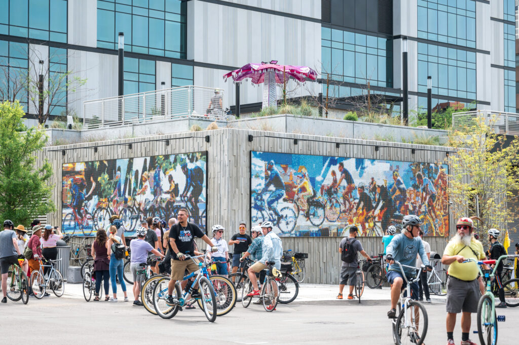 We All Ride Moasic Unveiling