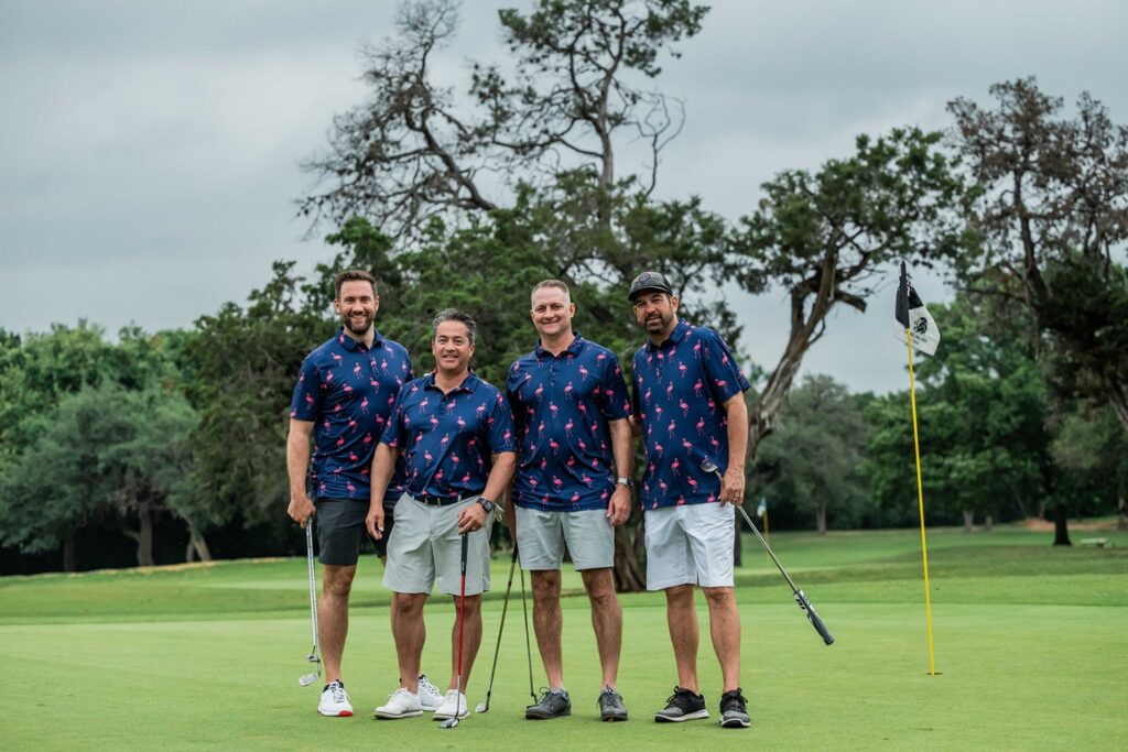 JDRF The One Party Jon Bosland, David Muto, Abe Oeltjen, and Steve Stafford