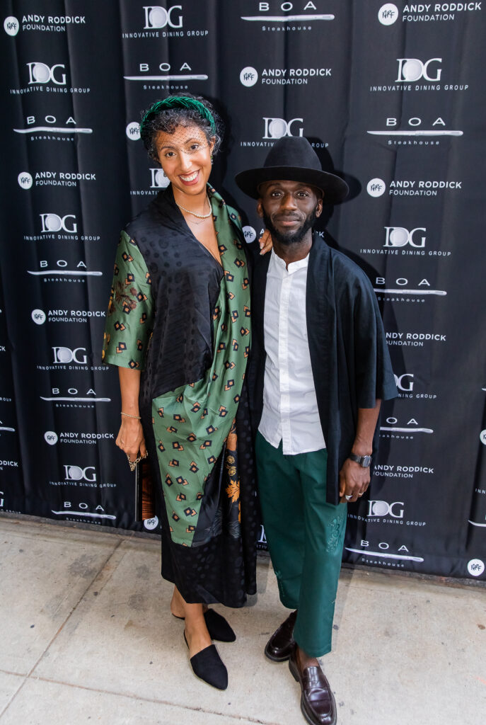 Anna and Moyo Oyelola (Photos by Tyler Schmitt, courtesy of ARF)