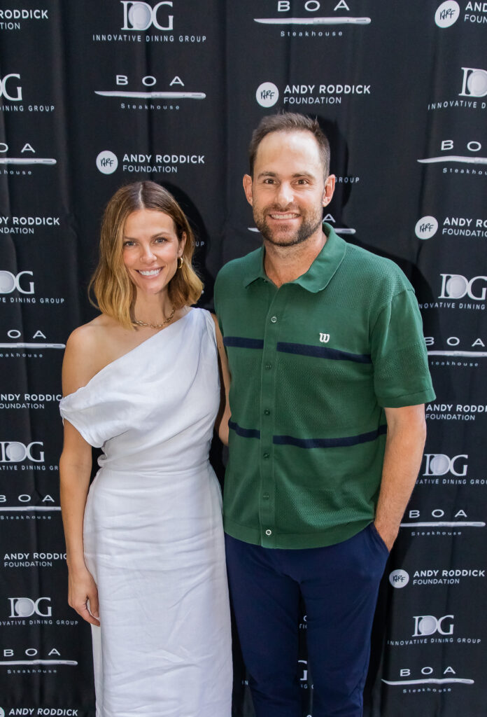 Brooklyn Decker and Andy Roddick (Photos by Tyler Schmitt, courtesy of ARF)