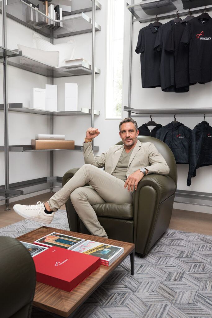 Mauricio Umansky, CEO of The Agency real estate brokerage and star of Netflix’s “Buying Beverly Hills at 2712 Maria Anna Open House with The Agency Austin