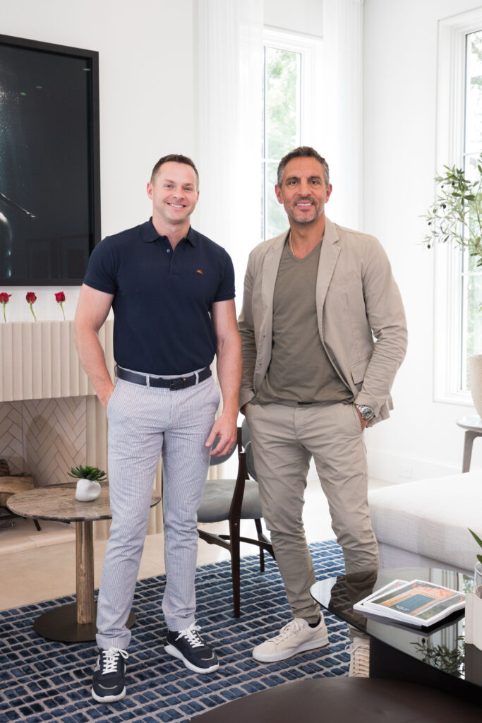 Jerry Hooker and Mauricio Umansky at 2712 Maria Anna Open House with The Agency Austin