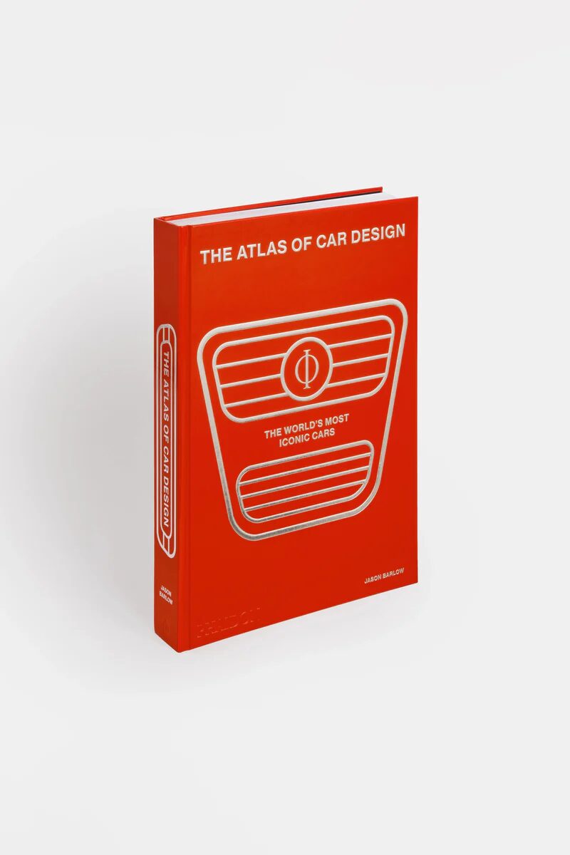 “The Atlas of Car Design,” available at ByGeorge, showcases more than 650 iconic vehicles in a hardcover coffee table book for design and auto enthusiasts.