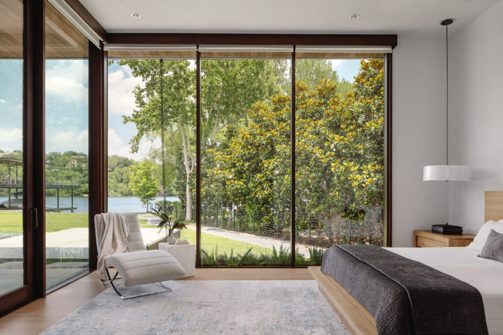 Primary bedroom (photo credit Chase Daniel)