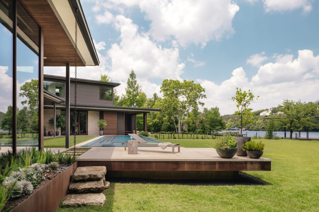 Primary Suite Poolside (photo credit Chase Daniel)