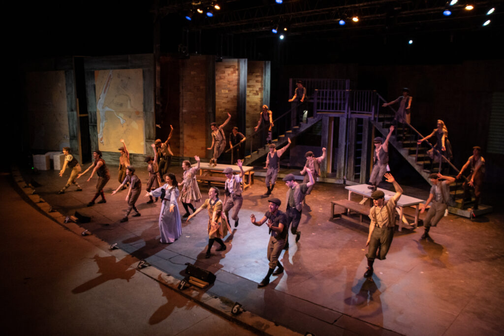 "Newsies", a past Zilker Theatre Productions musical (photo by Taylor Smith)