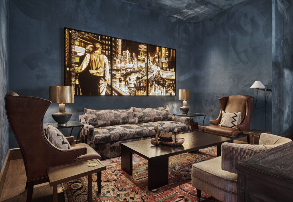 Bar Seating Fort Worth Texas Bowie House Hotel