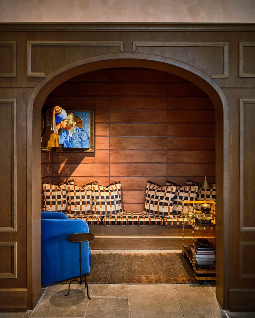 Lobby of Bowie House Fort Worth