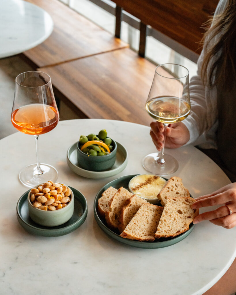 Wine & Cheese Spread at Violet Crown