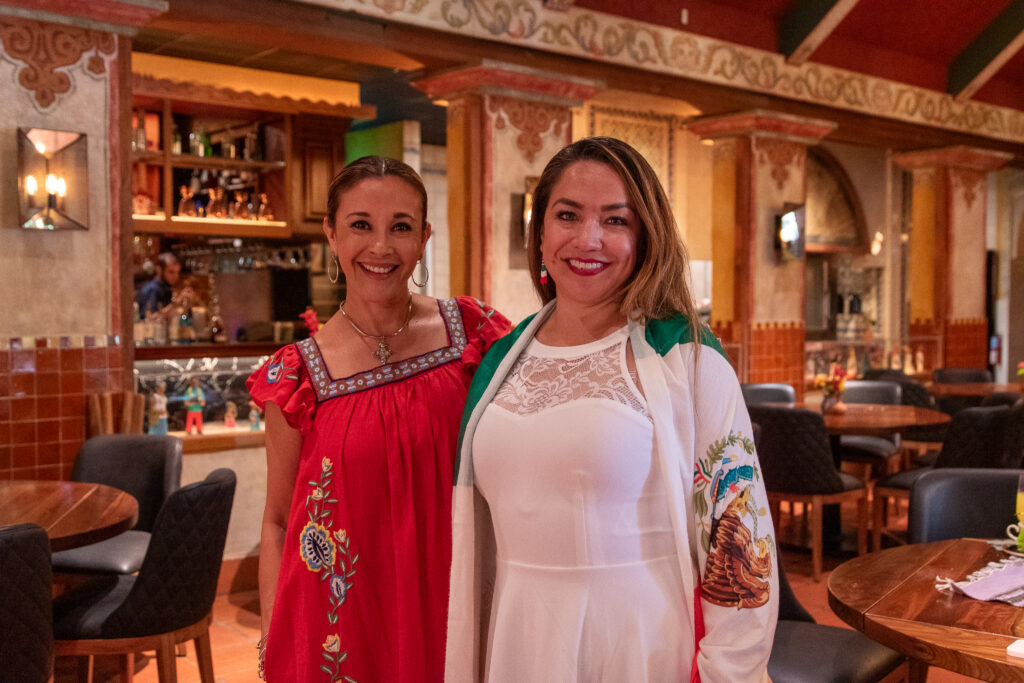 Endy Levin and Ana Pool at Fonda San Miguel Fiestas Patrias Brunch