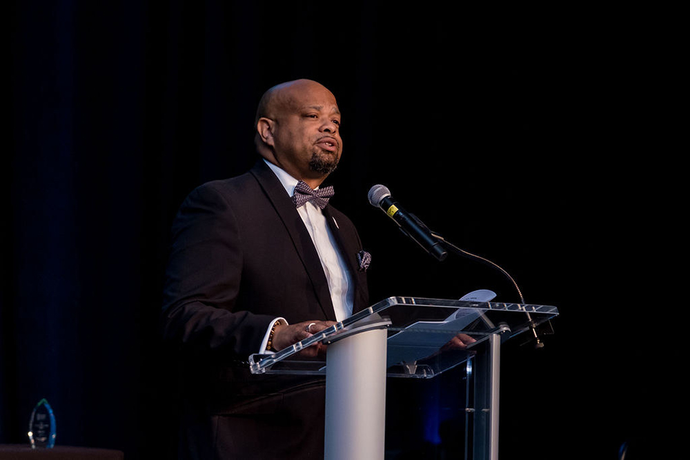 Kedrick Jeffries, CEO Big Brothers Big Sisters of Central Texas at Ice Ball Gala 2024