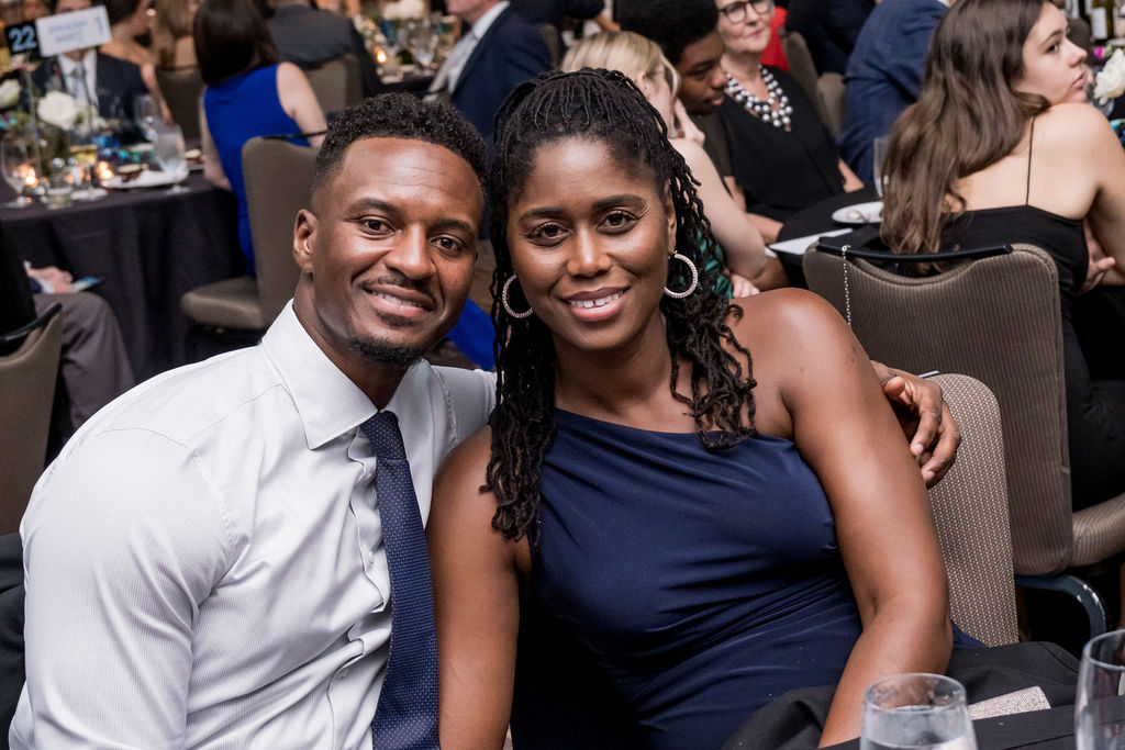 Patrick and Keitha Dendy at Big Brothers Big Sisters Gala