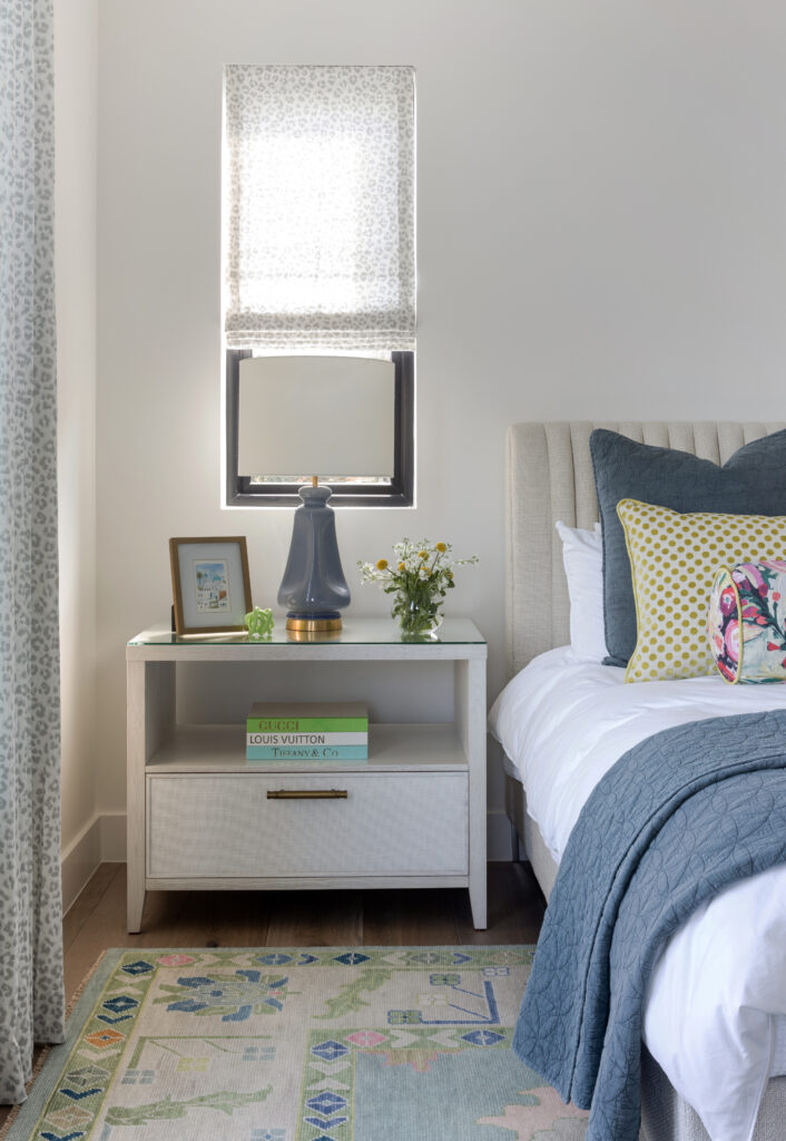 Guest bedroom in Lakeway home.