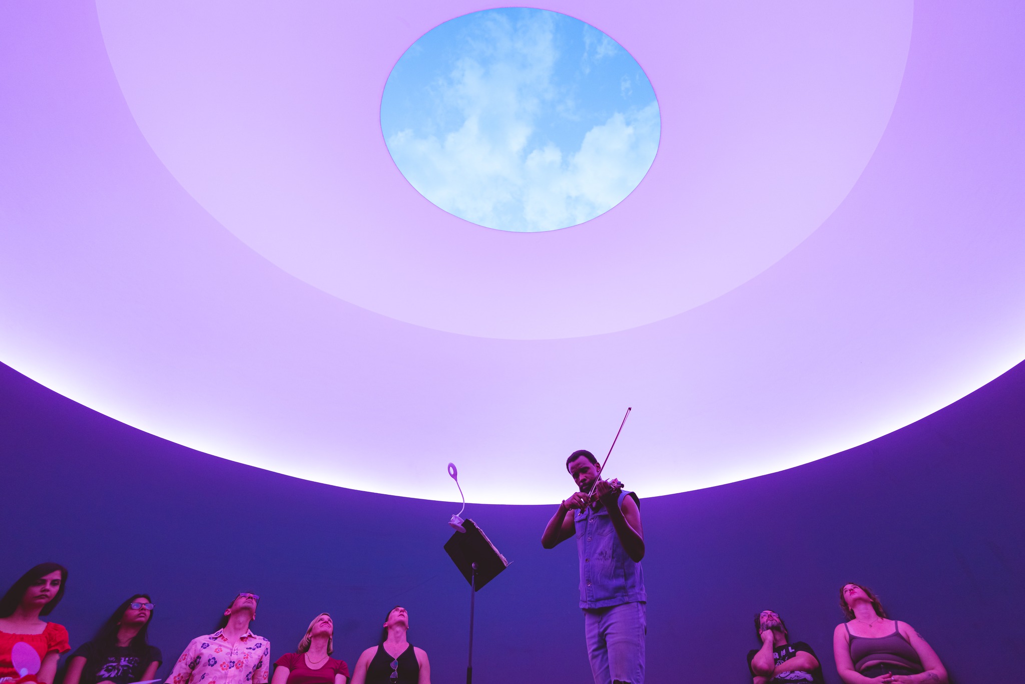 Enjoy a Free Concert Inside James Turrell's Skyspace & Learn