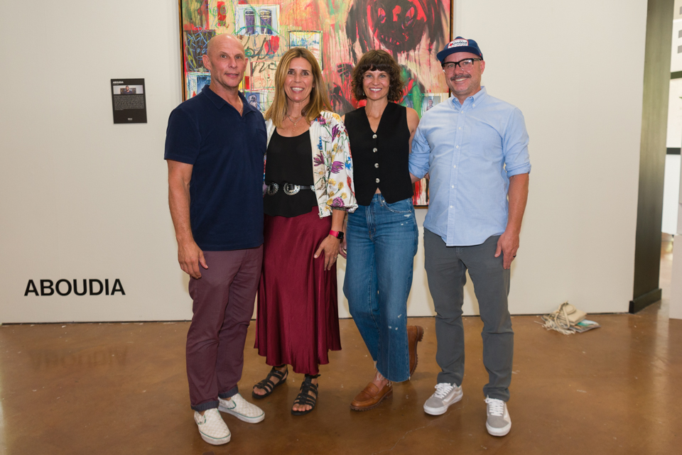 Mark & Holly Odom, Brent & Shannon Fanin (photo by John Pesina)