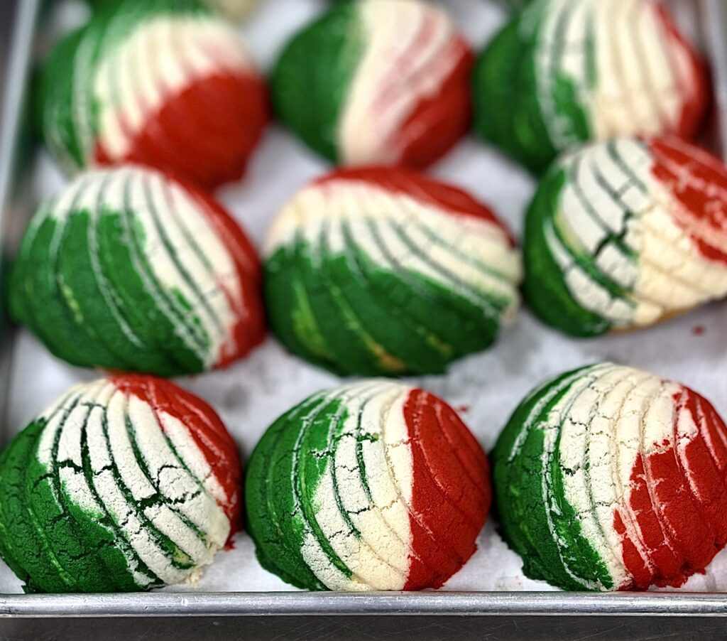 Pastries served at Fiestas Patrias Brunch Experience at Fonda San Miguel