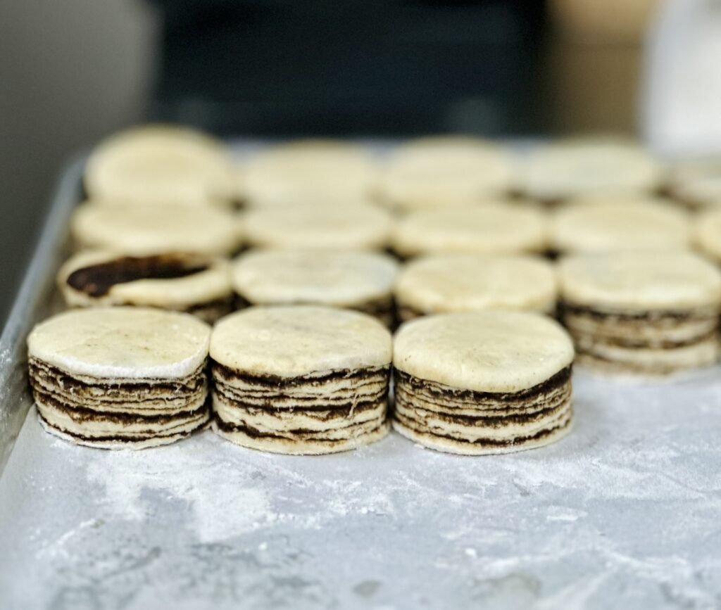Pastries served at Fiestas Patrias Brunch Experience at Fonda San Miguel