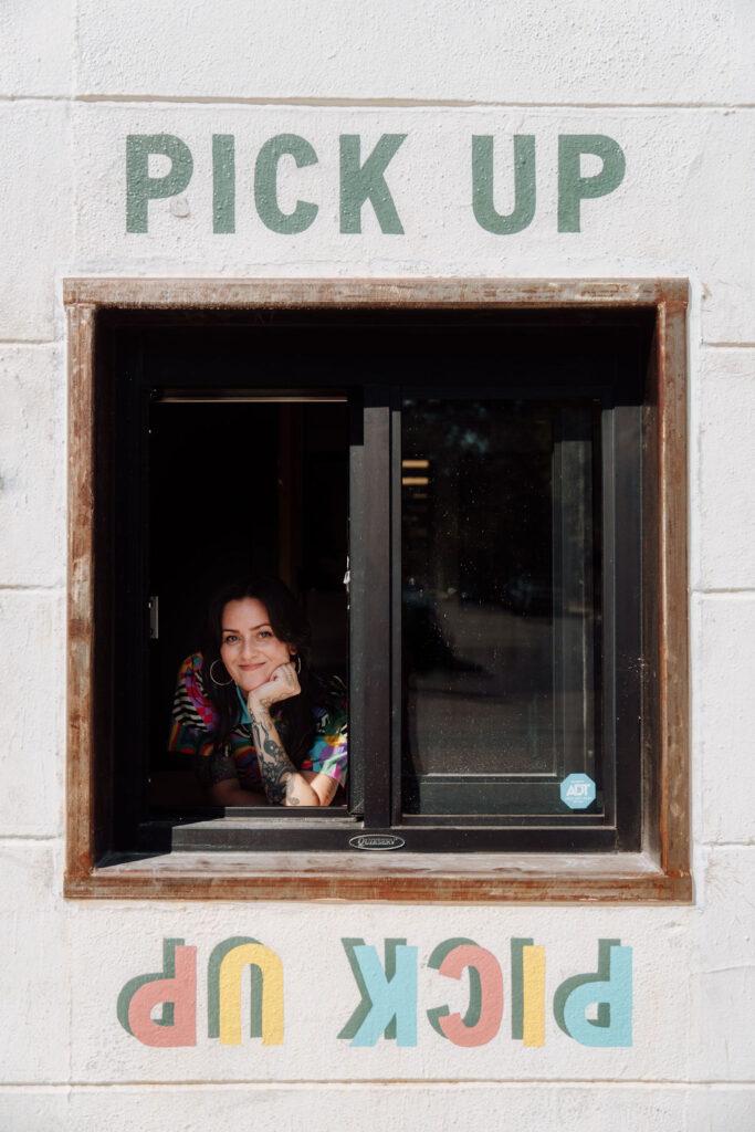 Pastry chef, Amanda Rockman. (photo by Roger Ho)