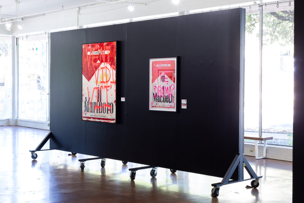 Artwork by Charlotte Rose at West Chelsea Contemporary. (Photo courtesy of WCC)