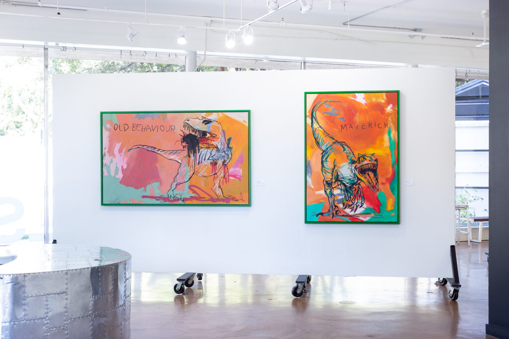 Artwork by The Connor Brothers at West Chelsea Contemporary. (Photo courtesy of WCC)