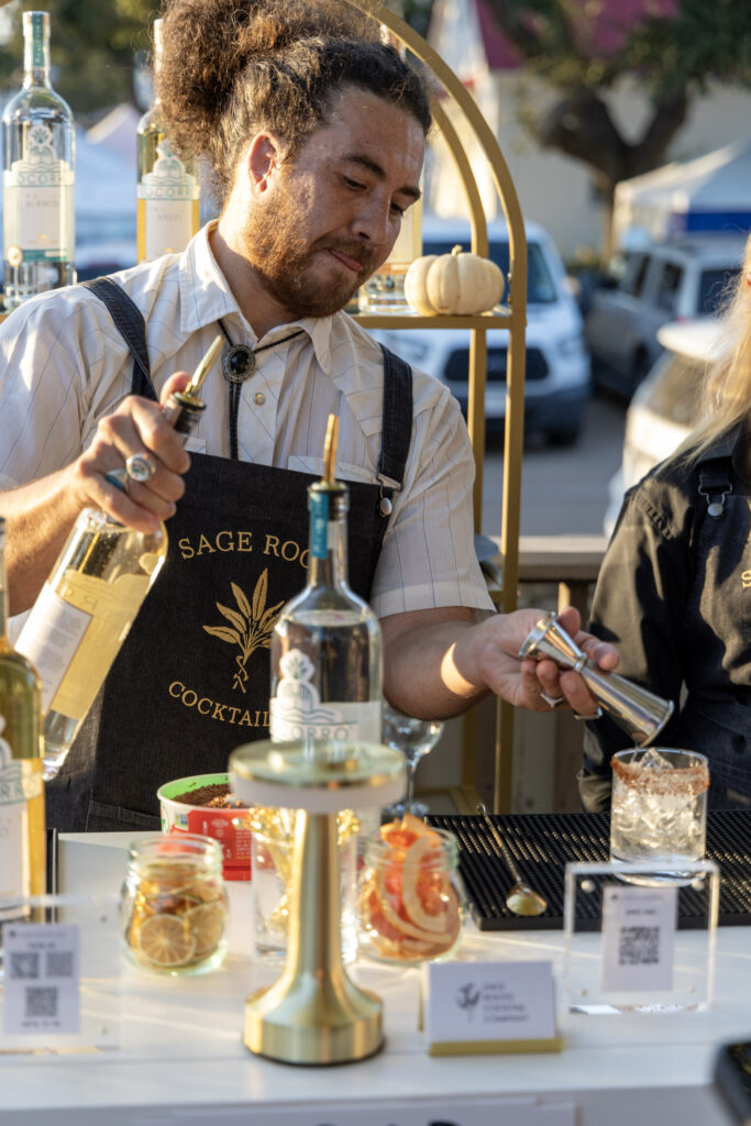 Cocktails by Socorro Tequila were served. (Photo by Jordan Geibel)