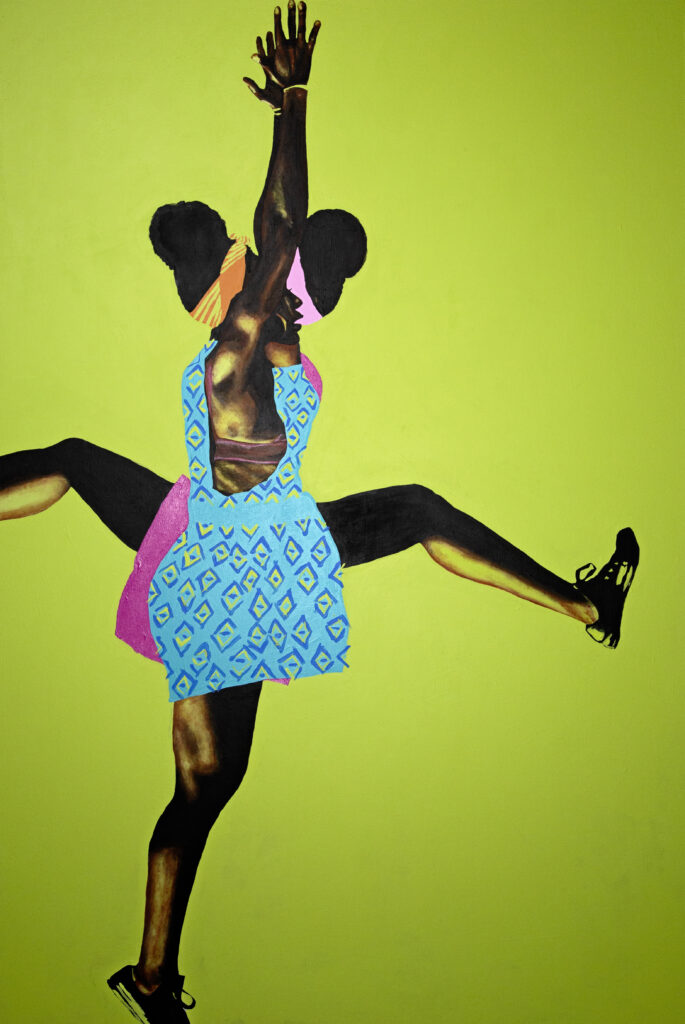 Antithesis: painting by Dawn Okoro