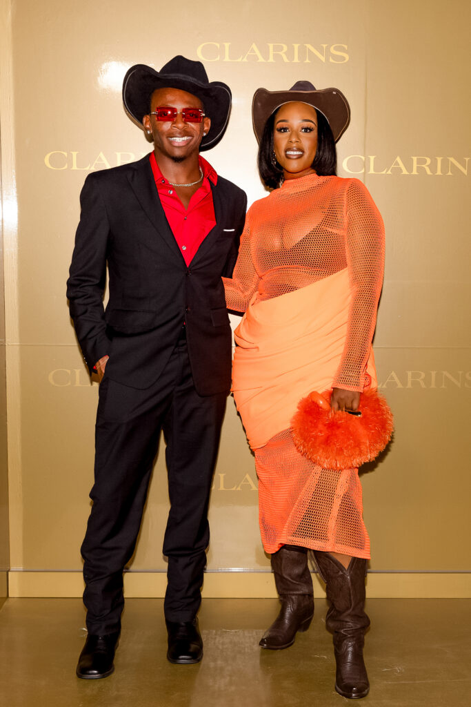 Charles Brockman and Mel B. (Photo by Kaitlin Saragusa/BFA)