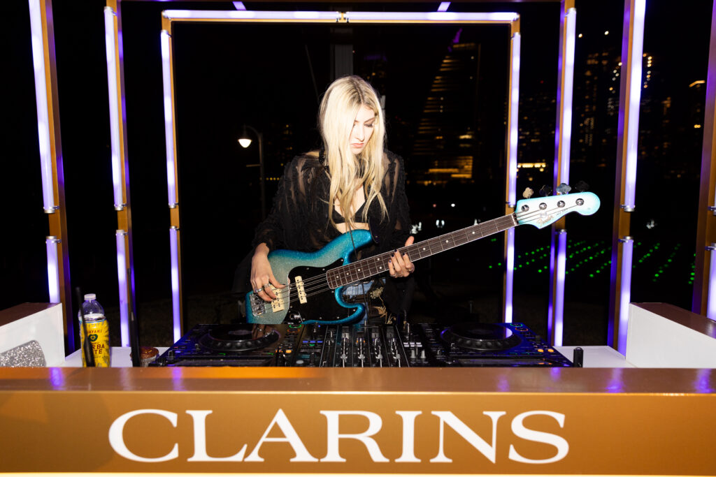 Blu DeTiger performing at Clarin's event. (Photo by Kaitlin Saragusa/BFA)