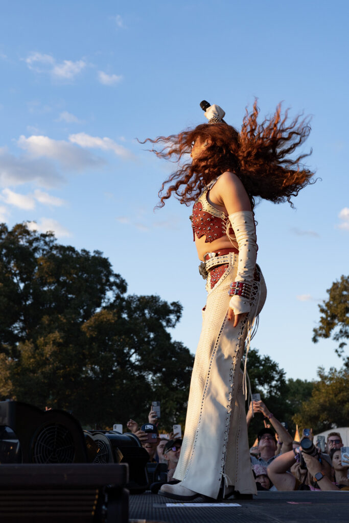 Chappell Roan at ACL Fest. (Photo by Cassie Butterfield)